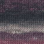 0170 Charcoal Rose Multi - Mille Colori Socks & Lace