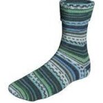 0400 Teal Blue Multi - Super Soxx Colour 4Ply