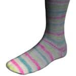 0458 Green Blue Pink Stripe Multi - Twin Soxx